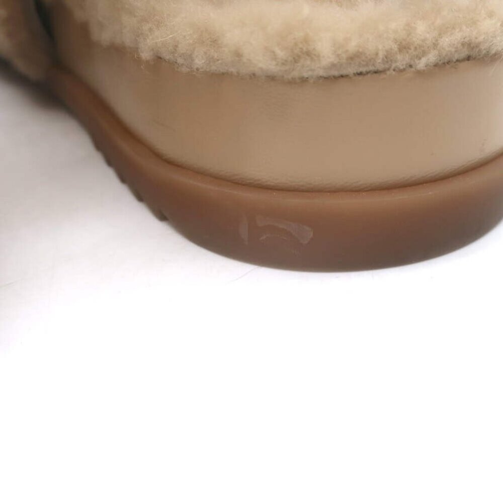 Gucci Double G Shearling Dad Sandals Beige Merino Wool Size 40 - Picture 11 of 16